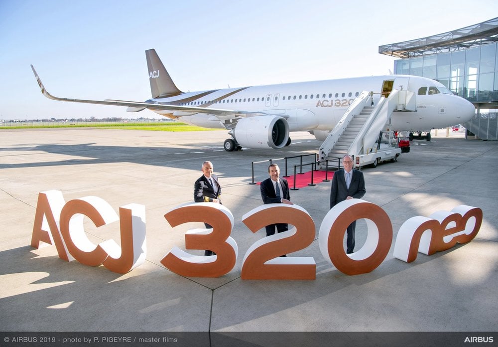 Acropolis Aviation recibe el primer ACJ320neo